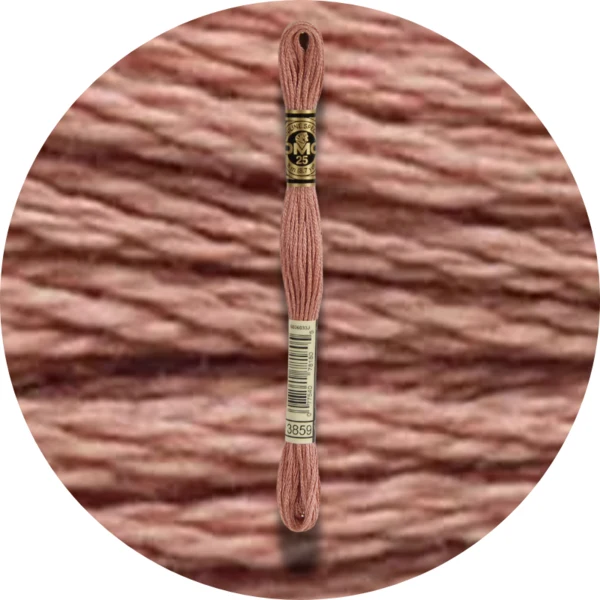 DMC Mouliné Spécial 25 Broderigarn, Ensfarvet, Røde/Gule/Orange nuancer